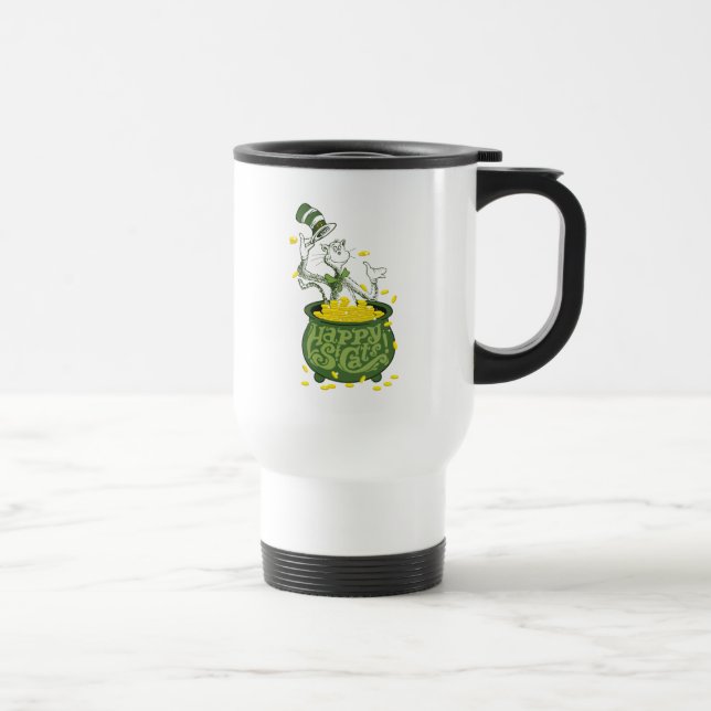 Mug De Voyage Dr. Seuss | Le Chat dans le Chapeau - Joyeux Chat! (Droite)