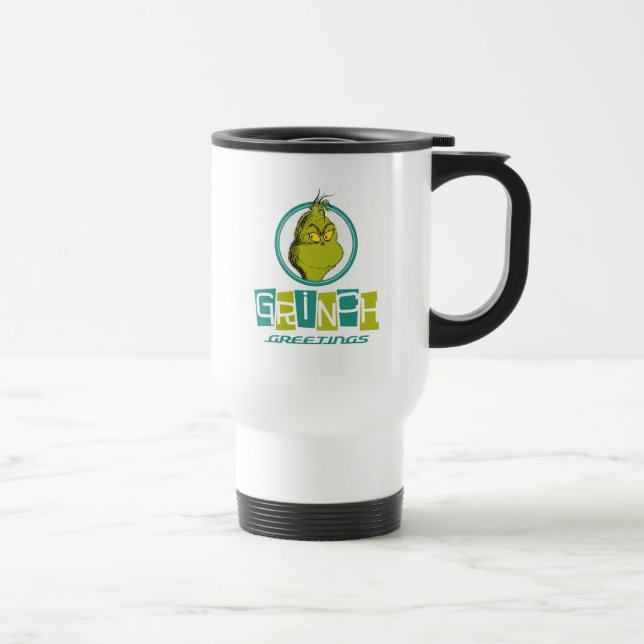 Mug De Voyage Dr. Seuss | Salutations grincheuses (Droite)