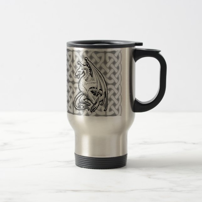 Mug De Voyage Dragon à ailes (Droit)