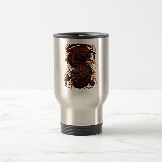 Mug De Voyage Dragon (conception de signature) (Centre)