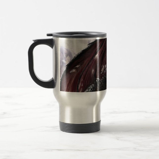 Mug De Voyage Dragon Dans La Caverne (Gauche)