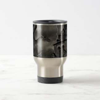 Mug De Voyage Dragon d'imaginaire gothique dans la tempête