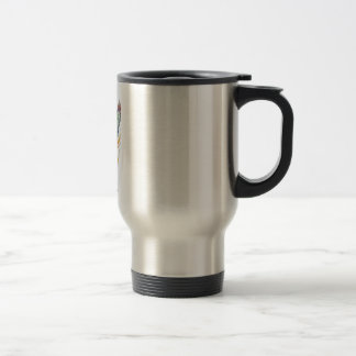 Mug De Voyage Dragon Japonais et Fleur de Lotus