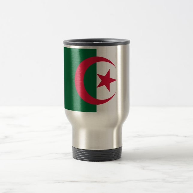 Mug De Voyage Drapeau algérien patriotique (Centre)