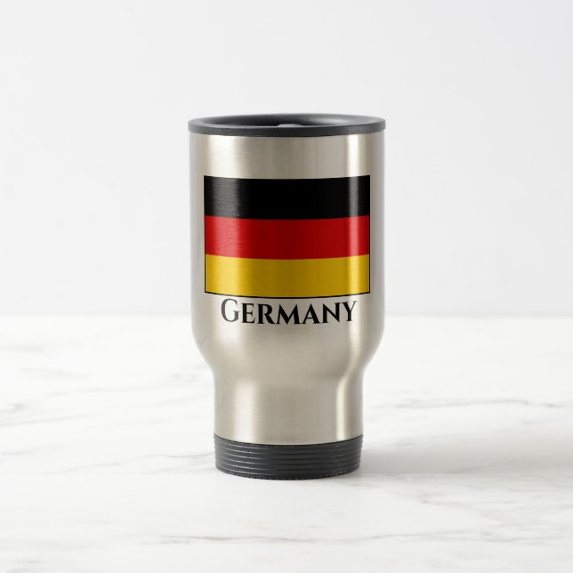 Mug De Voyage Drapeau allemand (Centre)
