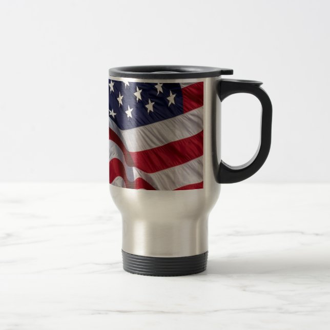 Mug De Voyage Drapeau américain (Droit)