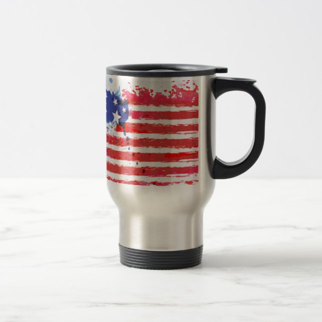 Mug De Voyage drapeau américain (Droit)