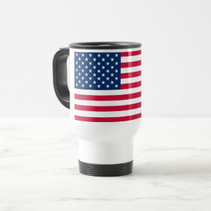 Mug De Voyage Drapeau américain - États-Unis d'Amérique - Pat