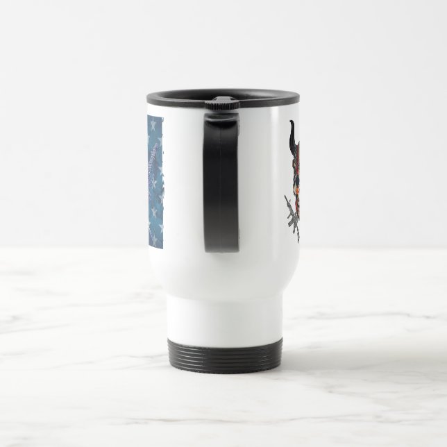 Mug De Voyage Drapeau américain Patriotique (Poignée)