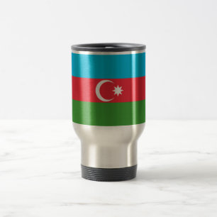 Mug De Voyage Drapeau Azerbaïdjan
