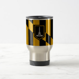 Mug De Voyage Drapeau Baltimore