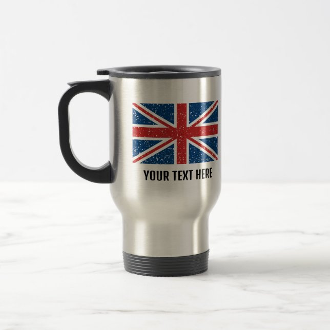 Mug De Voyage Drapeau britannique tendance (Gauche)