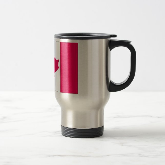 Mug De Voyage Drapeau canadien (Droit)