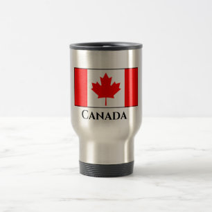 Mug De Voyage Drapeau canadien