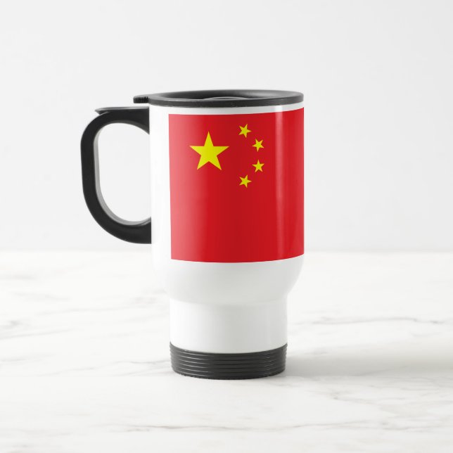 Mug De Voyage Drapeau chinois (Gauche)