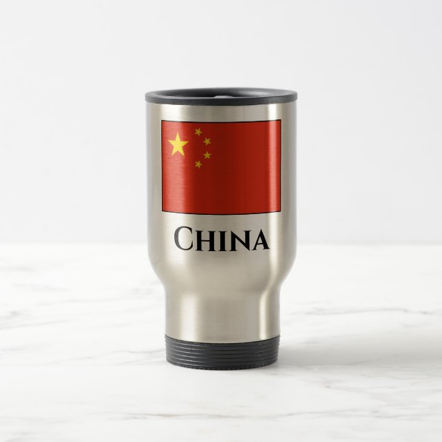 Mug De Voyage Drapeau chinois (Centre)