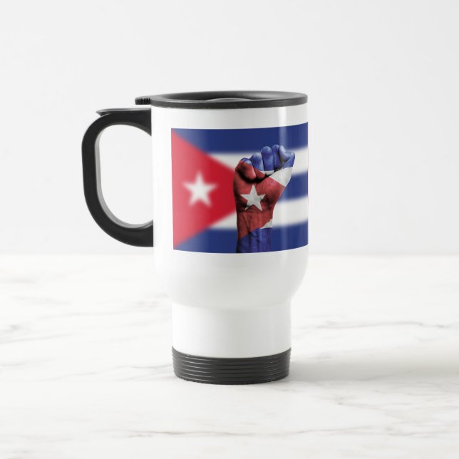 Mug De Voyage Drapeau cubain (Gauche)