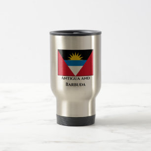 Mug De Voyage Drapeau d'Antigua-et-Barbuda