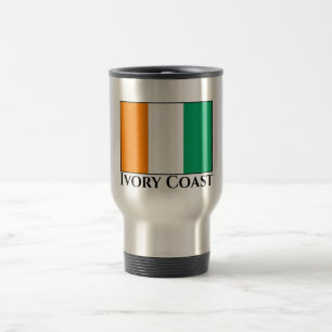 Mug De Voyage Drapeau de Côte d'Ivoire