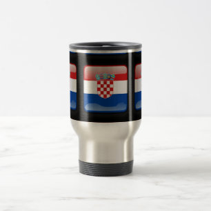 Mug De Voyage Drapeau de Croatie