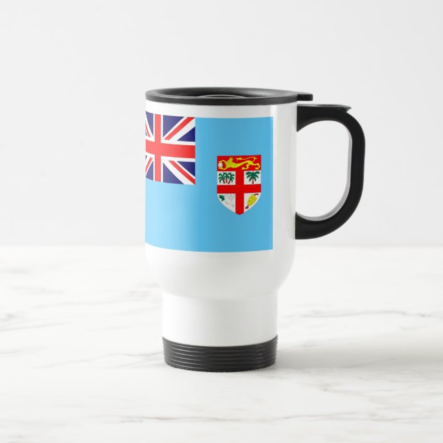 Mug De Voyage Drapeau de Fidji (Droite)