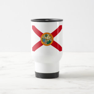 Mug De Voyage Drapeau de Floride : l'État ensolleillé des Florid
