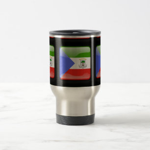 Mug De Voyage Drapeau de Guinée équatoriale