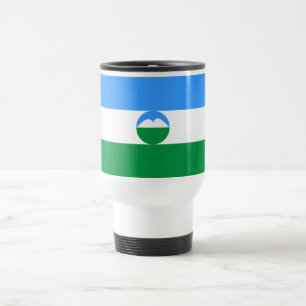 Mug De Voyage Drapeau de Kabardino Balkarie