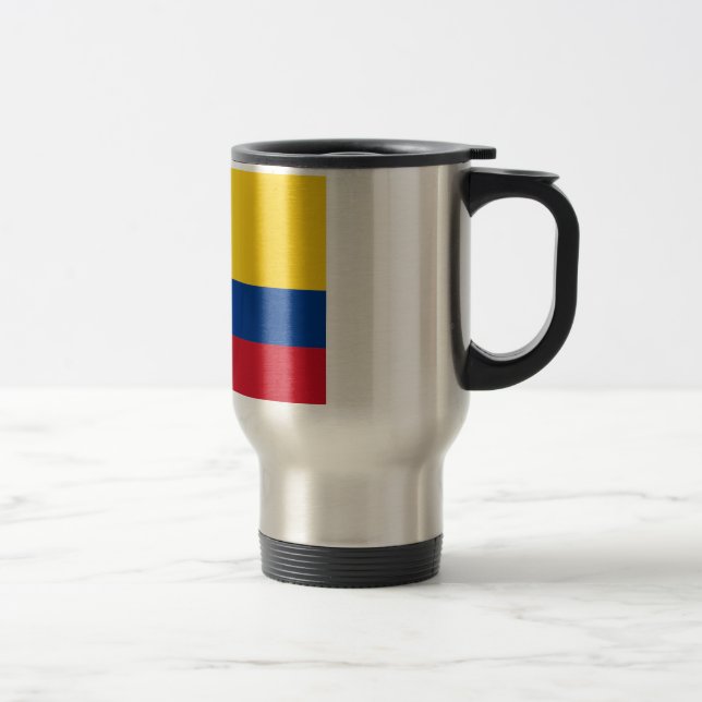 Mug De Voyage Drapeau de la Colombie (Droit)
