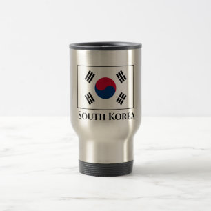 Mug De Voyage Drapeau de la Corée du Sud