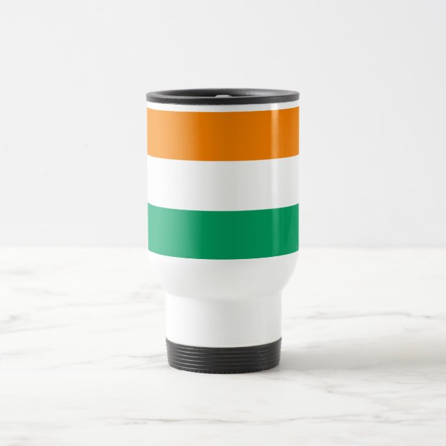 Mug De Voyage Drapeau de la Côte d'Ivoire (Centre)
