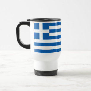 Mug De Voyage Drapeau de la Grèce