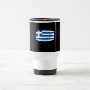 Mug De Voyage Drapeau de la Grèce