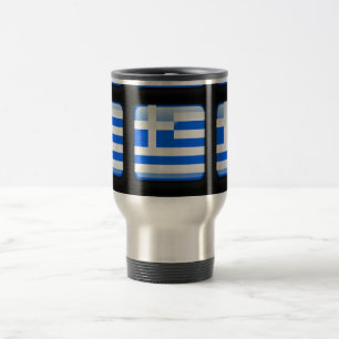Mug De Voyage Drapeau de la Grèce