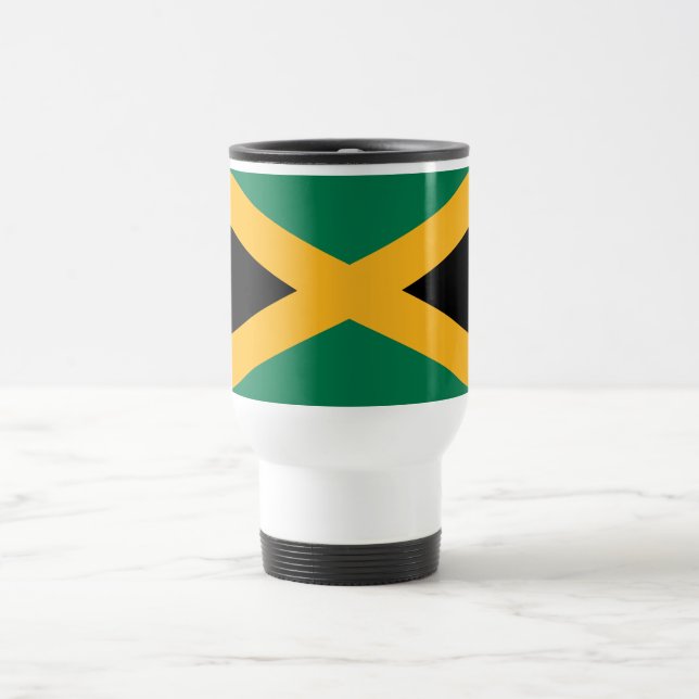Mug De Voyage Drapeau de la Jamaïque (Centre)