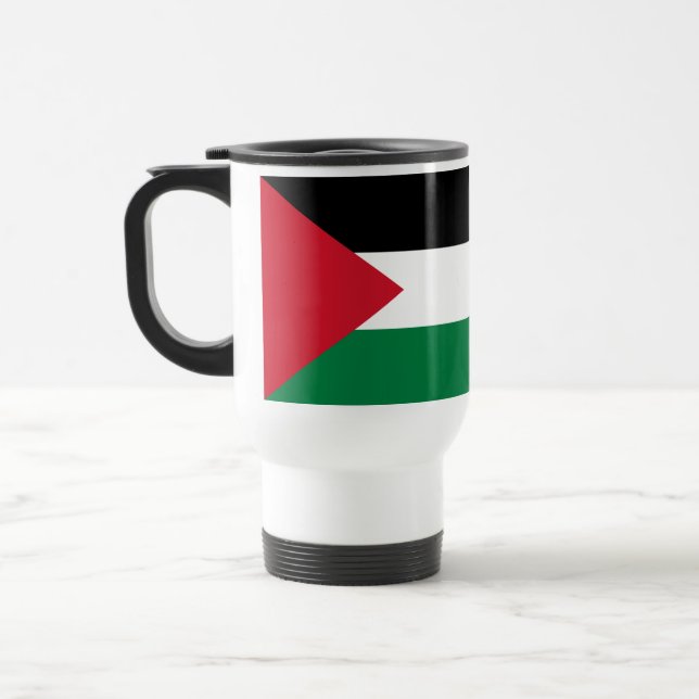 Mug De Voyage Drapeau de la Palestine (Gauche)
