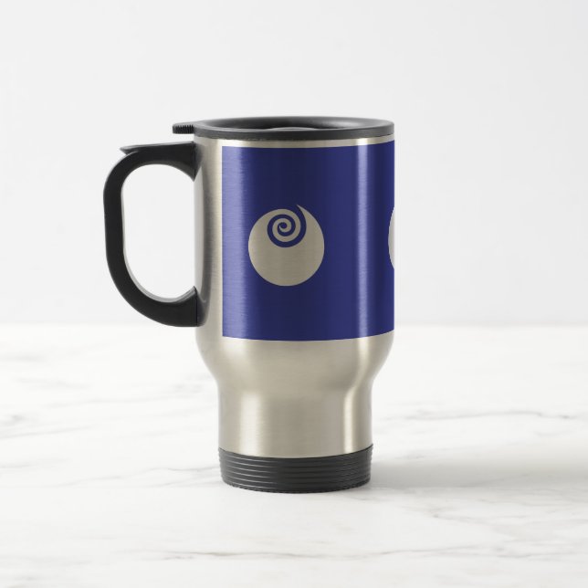 Mug De Voyage Drapeau de la préfecture d'Ibaraki, Japon (Gauche)