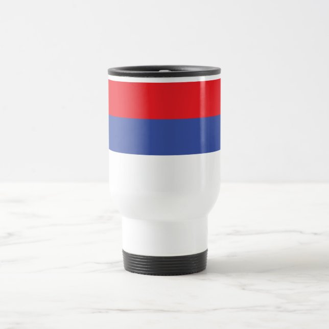 Mug De Voyage Drapeau de la Republika Srpska (Centre)