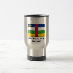 Mug De Voyage Drapeau de la République centrafricaine