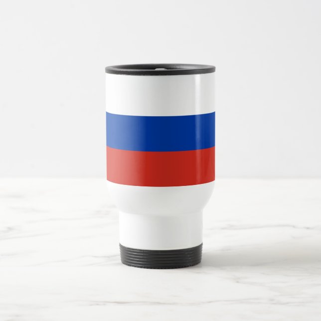 Mug De Voyage Drapeau de la Russie (Centre)