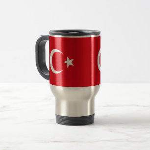 Mug De Voyage Drapeau de la Turquie