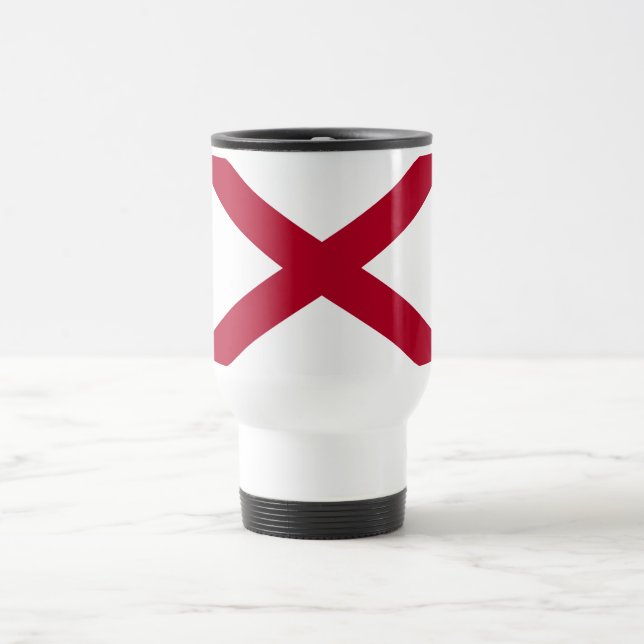 Mug De Voyage Drapeau de l'Alabama (Centre)