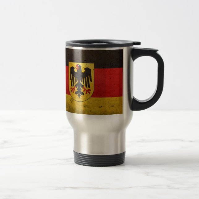 MUG DE VOYAGE DRAPEAU DE L'ALLEMAGNE (Droit)