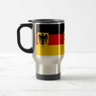 Mug De Voyage Drapeau de l'Allemagne - le Bundesdienstflagge