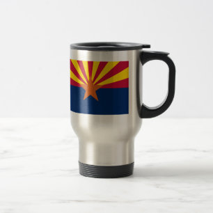 Mug De Voyage Drapeau de l'Arizona