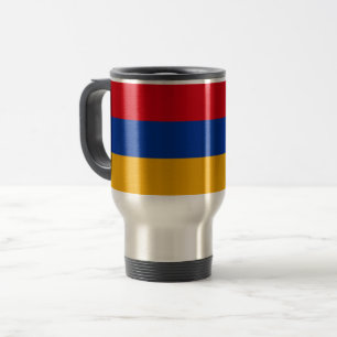 Mug De Voyage Drapeau de l'Arménie