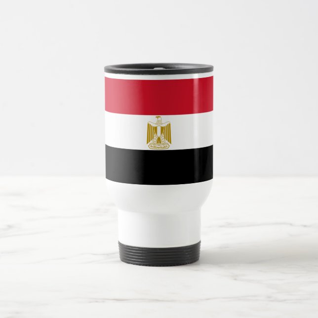 Mug De Voyage Drapeau de l'Égypte (Centre)