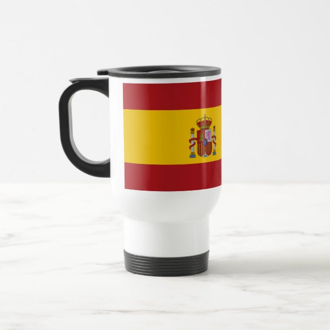 Mug De Voyage Drapeau de l'Espagne (Gauche)