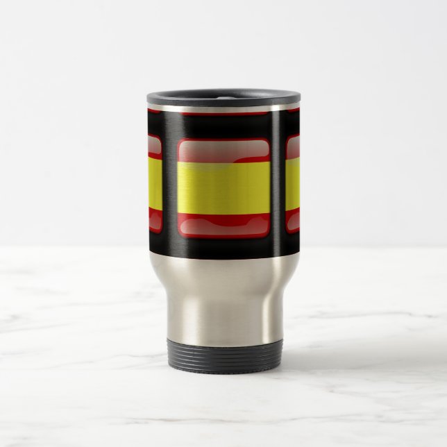 Mug De Voyage Drapeau de l'Espagne (Centre)
