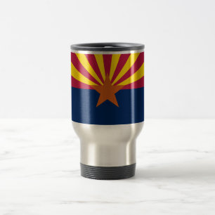 Mug De Voyage Drapeau de l'État de l'Arizona